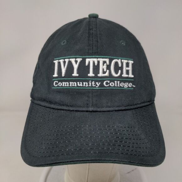 Ivy Tech Community College Slideback Hat Black OSFM Embroidered The Game Logo - Picture 2 of 7